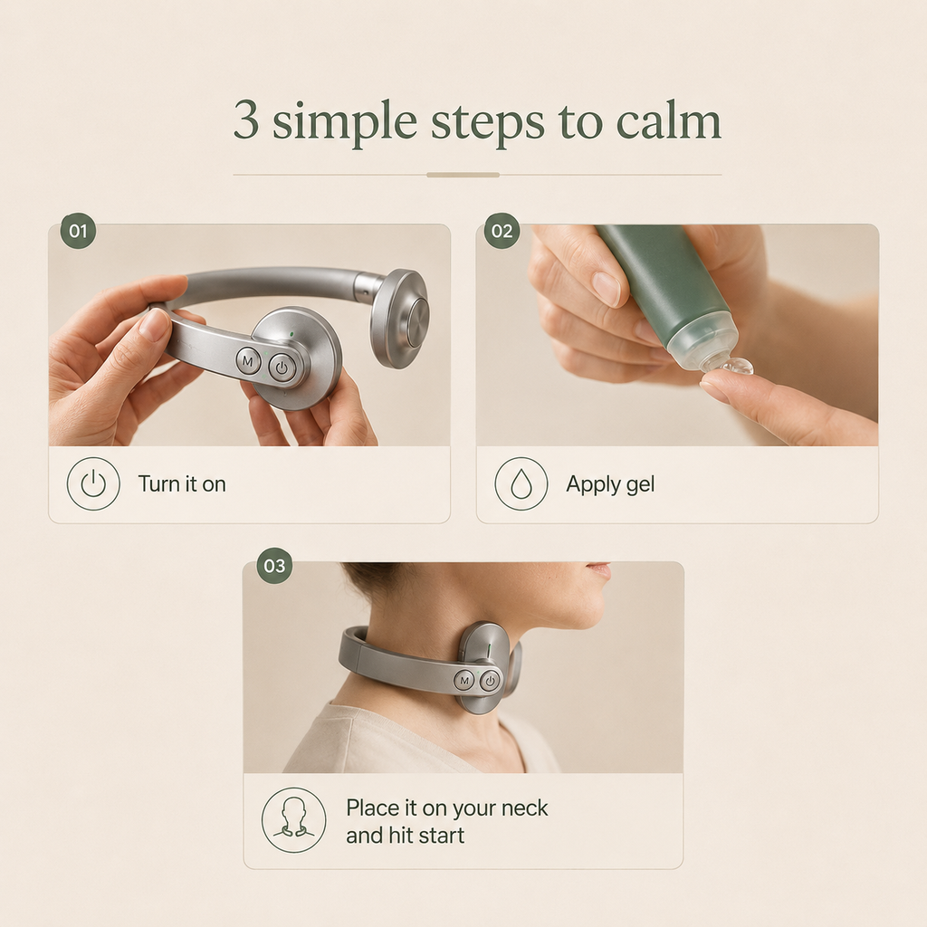 NERVA Neck Wellness Stimulation Device